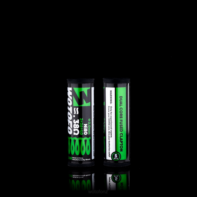 Wotofo PREBUILT COILS DUAL CORE FUSED CLAPTON 0.28 OHM 10PCS | Wotofo Wellington RB86314