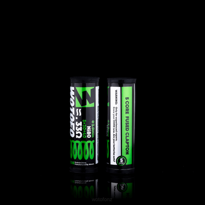 Wotofo PREBUILT COILS DUAL CORE FUSED CLAPTON 0.28 OHM 10PCS | Wotofo Wellington RB86314