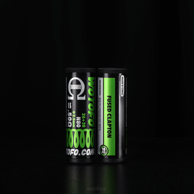 Wotofo PREBUILT COILS DUAL CORE FUSED CLAPTON 0.28 OHM 10PCS | Wotofo Wellington RB86314