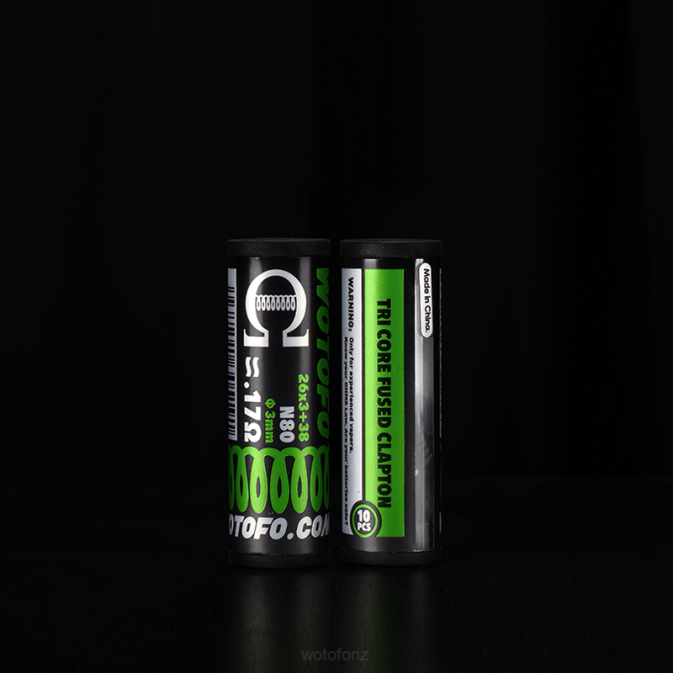 Wotofo PREBUILT COILS DUAL CORE FUSED CLAPTON 0.28 OHM 10PCS | Wotofo Wellington RB86314