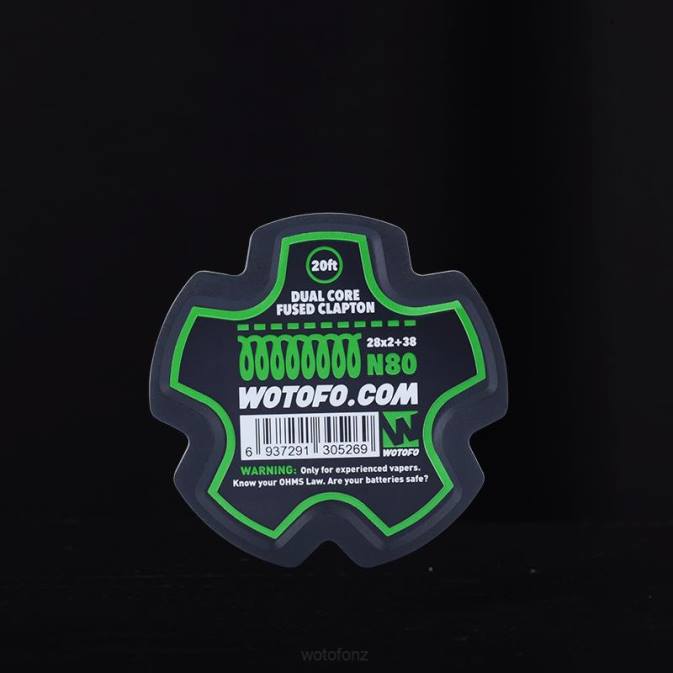 Wotofo PREBUILT WIRE SPOOL DUAL CORE FUSED CLAPTON - 28*2+38 | Wotofo New Zealand RB86345
