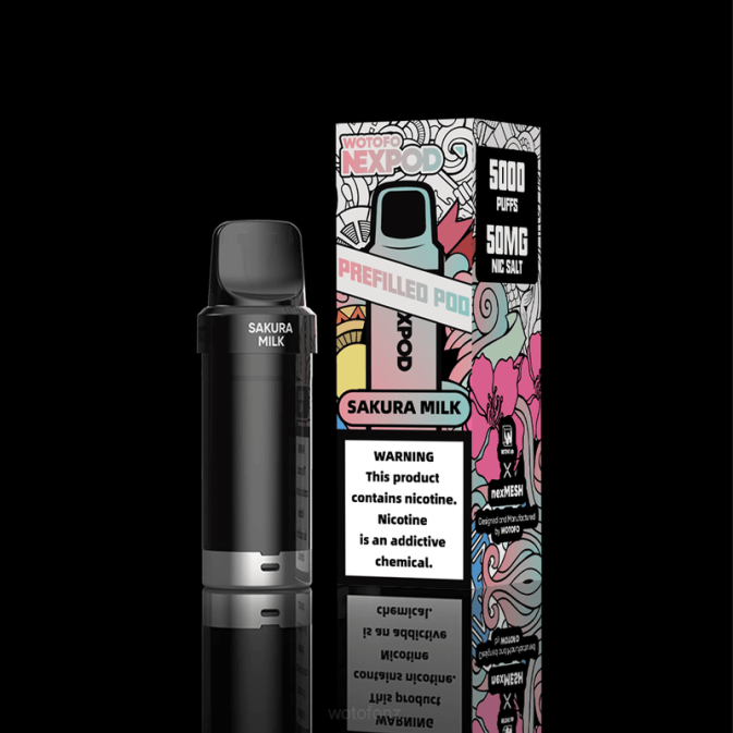 Wotofo NEXPOD REPLACEMENT POD STRAWBERRY ICE 20MG | Wotofo E-Cigarette RB8679
