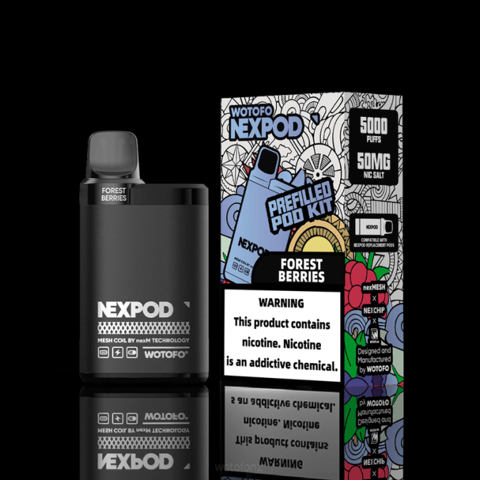 Wotofo NEXPOD KIT 50MG ALL-INCLUSIVE BOX | Wotofo Disposable Vape NZ RB8612